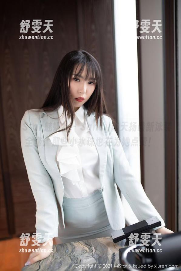 MiStar魅妍社 - Sandy陈天扬最新泳装全套：那些小水珠也在为她点赞！