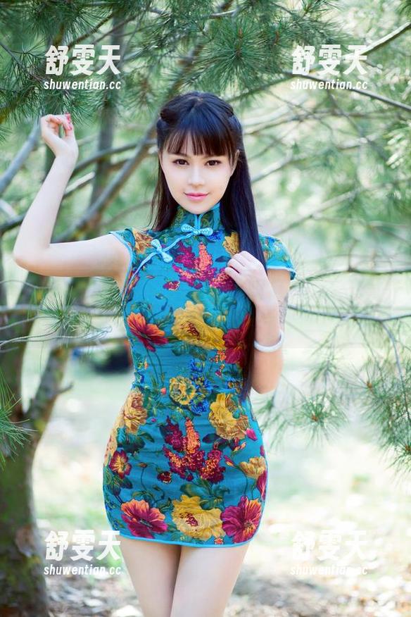 TuiGirl - 看！易阳驾驭旗袍，无圣光背景下的细腻图片