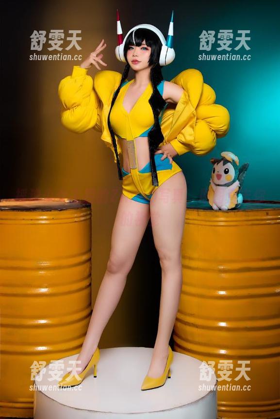 摇滚少女主题的ZinieQ写真，原图直击你的视觉