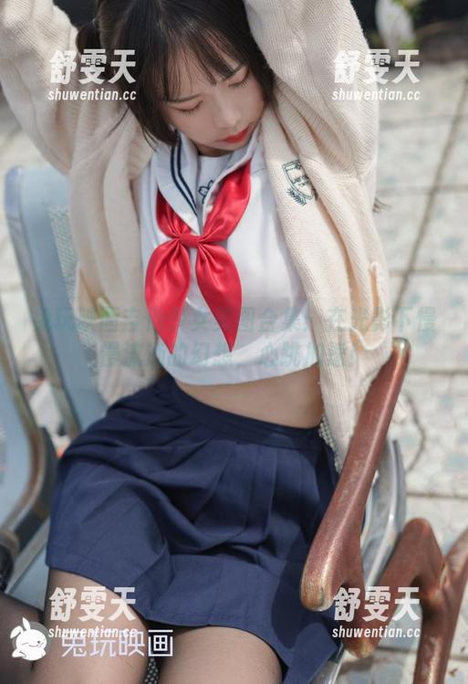 兔玩映画吉他少女美图合集：在光影下慢慢流淌的幻想，心跳加速！