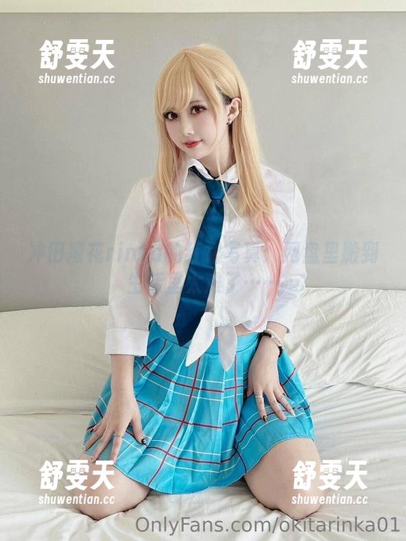 冲田凛花rinka的红裙写真：网盘里搬到生活里太难了……