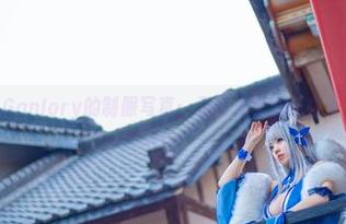 啊日日_Ganlory的制服写真：无圣光也能让你看到心动！
