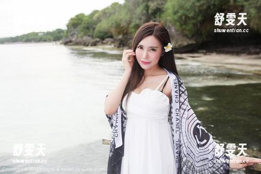 美媛馆 - 写真中的朱可儿Flower：那个夏日原图，感觉快要溢出画框了！