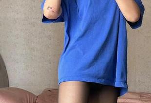微密圈 – “美邵女Baby”精选套图：白色嵌花肉丝+黑丁，我觉得我要把这个组合穿进我的梦里去了！