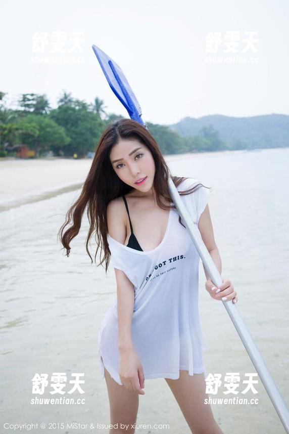 魅妍社 - 精选刘钰儿白裙：气质如虹，白裙飘飘，我的心情又飞了出去！